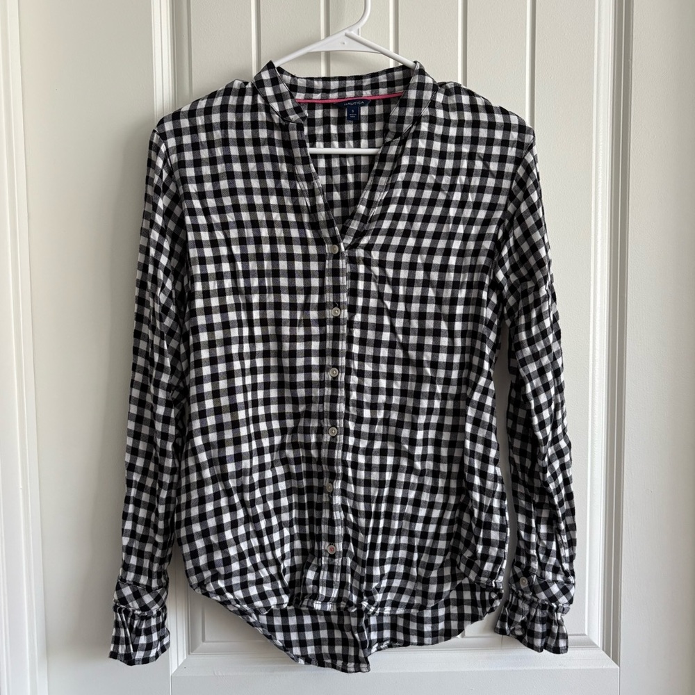 Nautica Plaid Button down